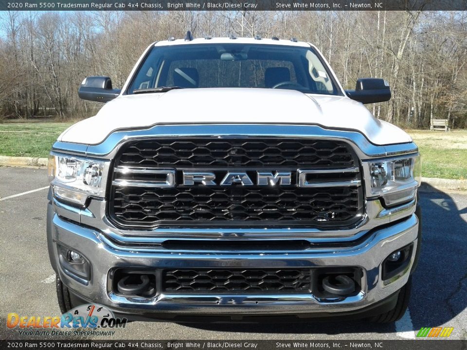 2020 Ram 5500 Tradesman Regular Cab 4x4 Chassis Bright White / Black/Diesel Gray Photo #3