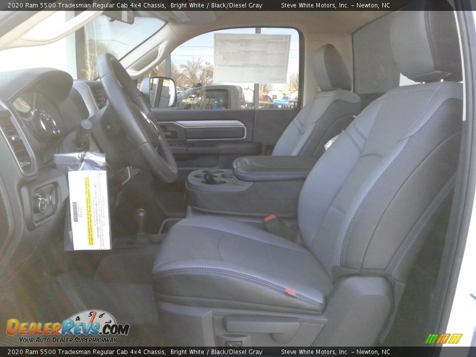 2020 Ram 5500 Tradesman Regular Cab 4x4 Chassis Bright White / Black/Diesel Gray Photo #10