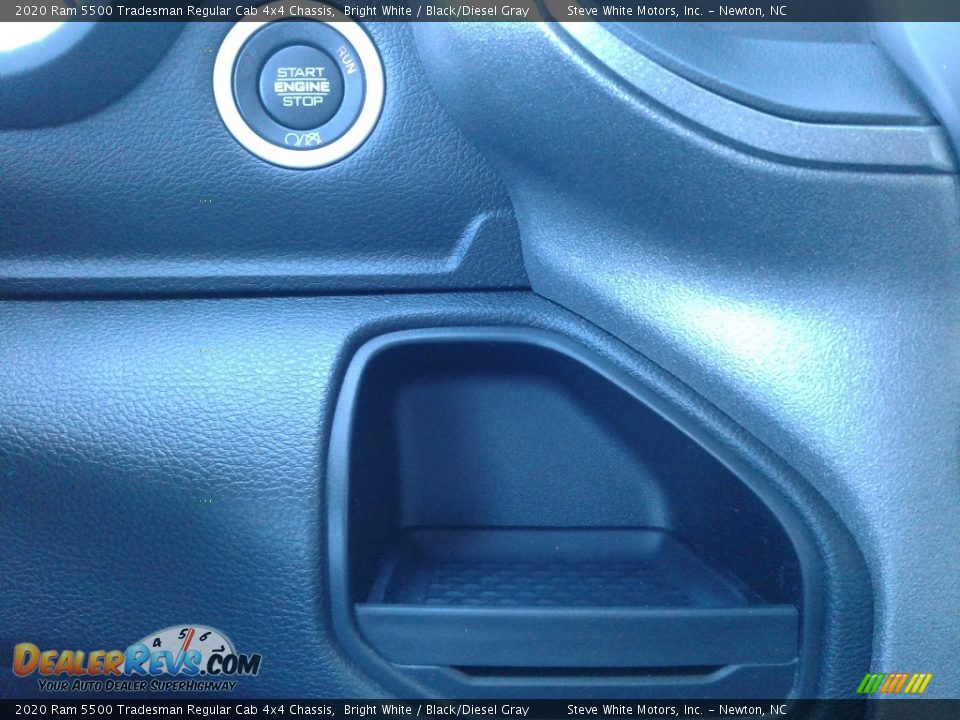 2020 Ram 5500 Tradesman Regular Cab 4x4 Chassis Bright White / Black/Diesel Gray Photo #17