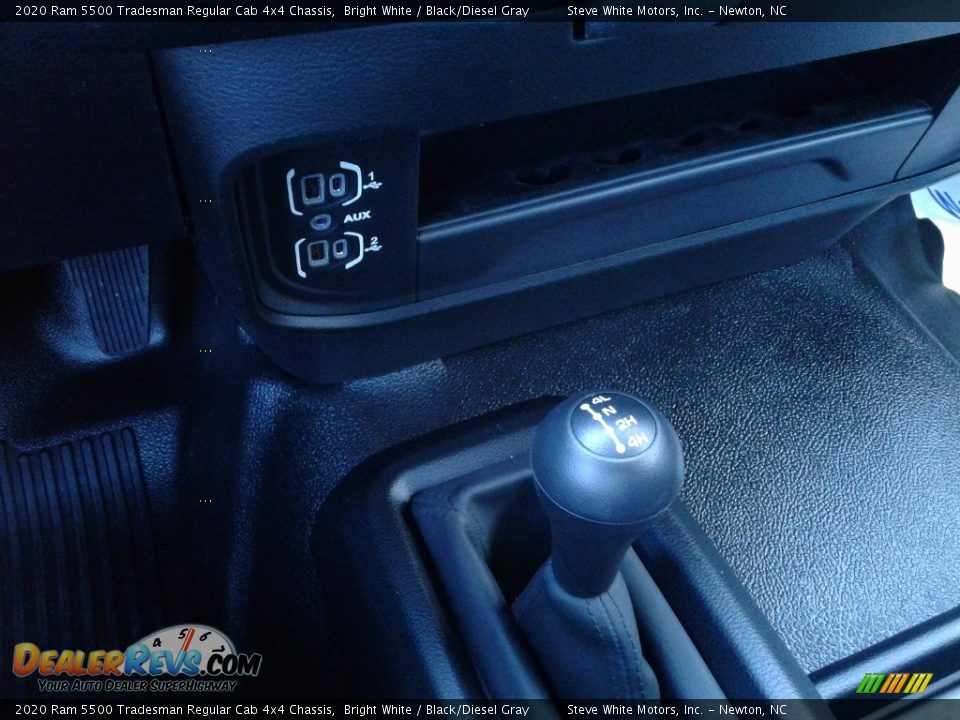 2020 Ram 5500 Tradesman Regular Cab 4x4 Chassis Bright White / Black/Diesel Gray Photo #20