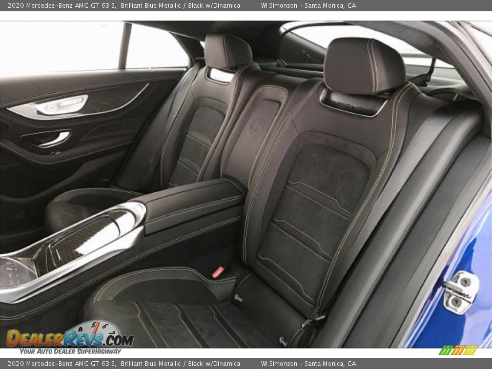 Rear Seat of 2020 Mercedes-Benz AMG GT 63 S Photo #13