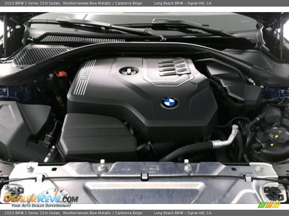 2020 BMW 3 Series 330i Sedan 2.0 Liter DI TwinPower Turbocharged DOHC 16-Valve VVT 4 Cylinder Engine Photo #9