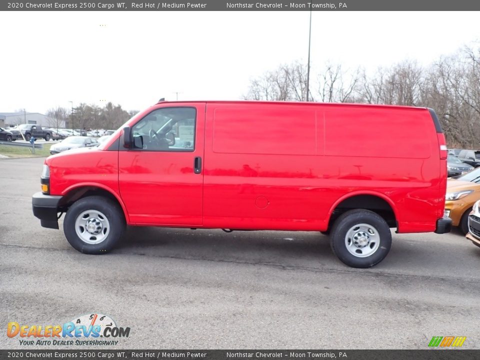 Red Hot 2020 Chevrolet Express 2500 Cargo WT Photo #2