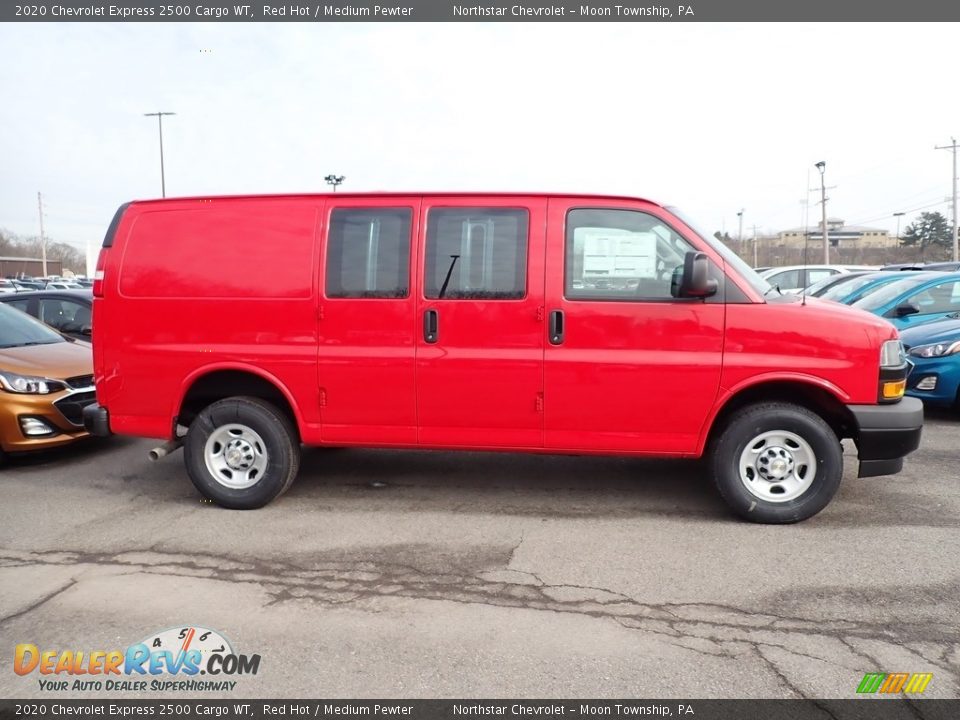 Red Hot 2020 Chevrolet Express 2500 Cargo WT Photo #5