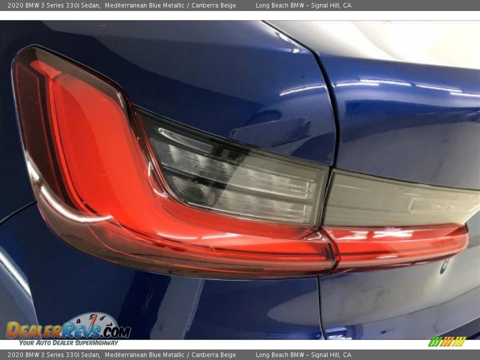 2020 BMW 3 Series 330i Sedan Mediterranean Blue Metallic / Canberra Beige Photo #22