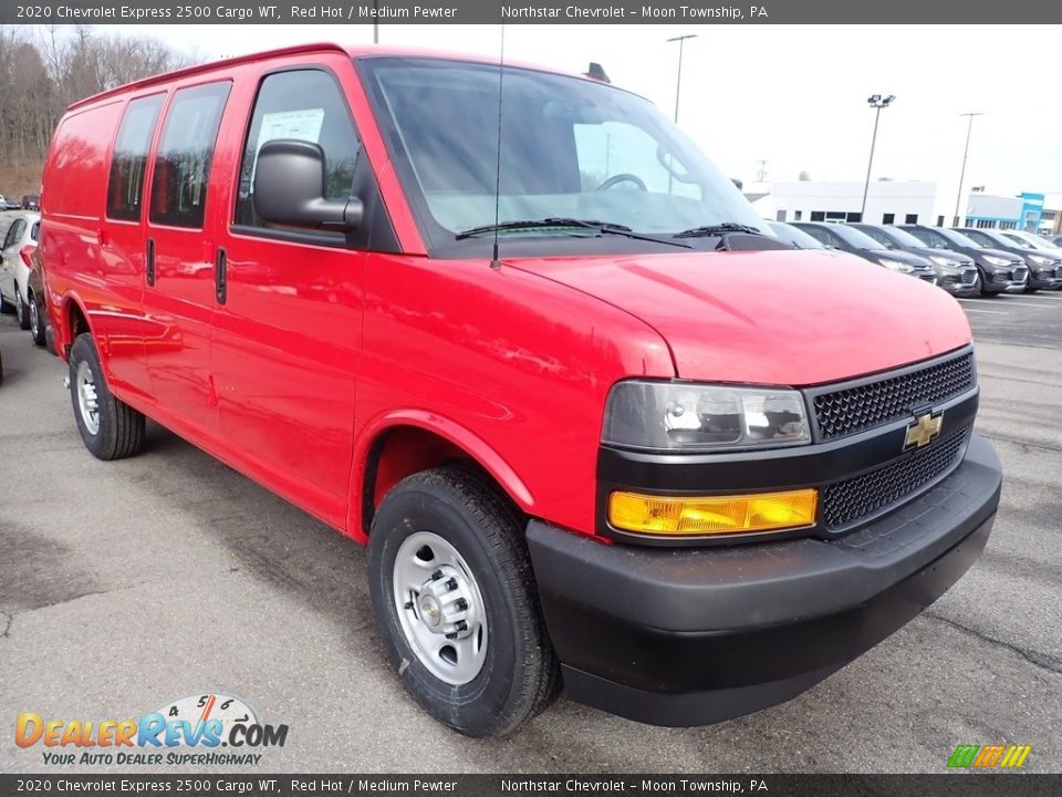 Red Hot 2020 Chevrolet Express 2500 Cargo WT Photo #6