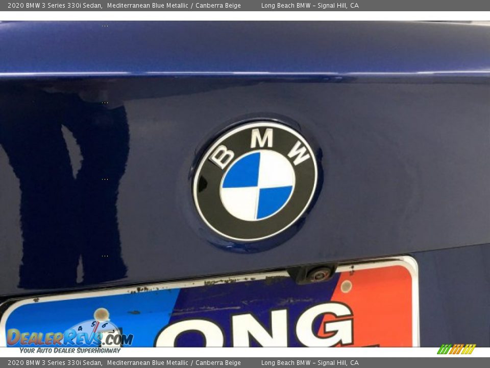 2020 BMW 3 Series 330i Sedan Mediterranean Blue Metallic / Canberra Beige Photo #23