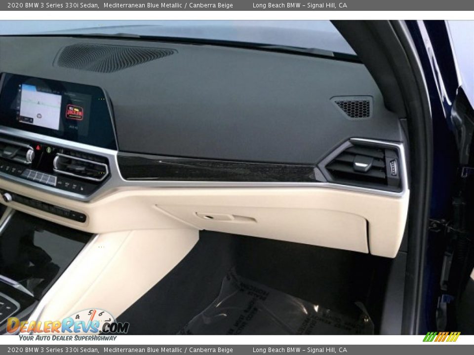 2020 BMW 3 Series 330i Sedan Mediterranean Blue Metallic / Canberra Beige Photo #24
