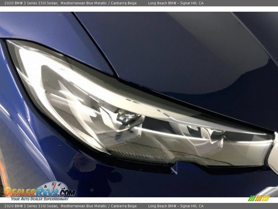 2020 BMW 3 Series 330i Sedan Mediterranean Blue Metallic / Canberra Beige Photo #28