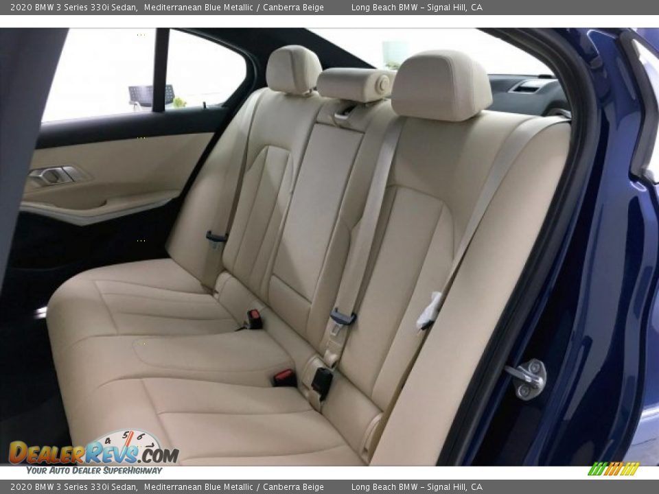 Rear Seat of 2020 BMW 3 Series 330i Sedan Photo #33