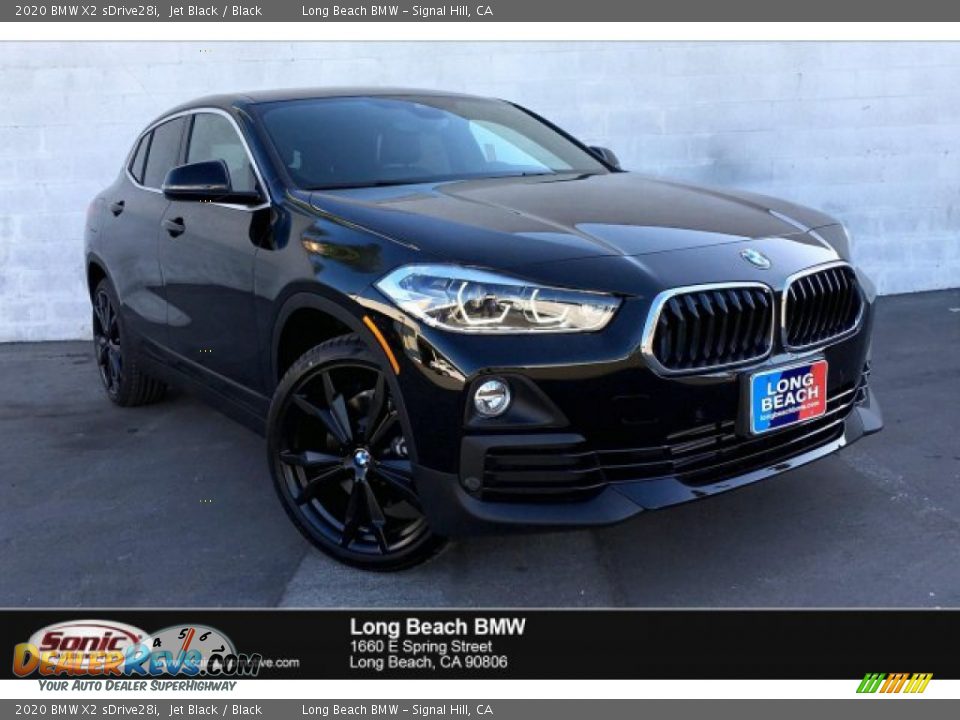 2020 BMW X2 sDrive28i Jet Black / Black Photo #1