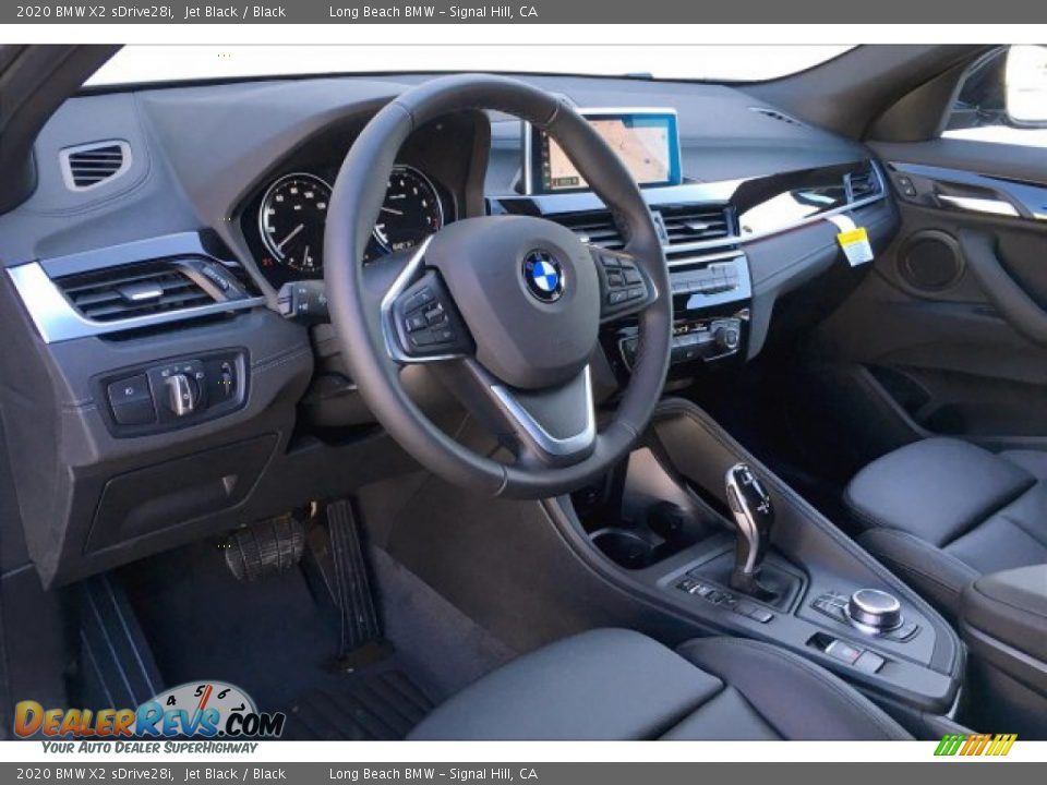 Black Interior - 2020 BMW X2 sDrive28i Photo #4