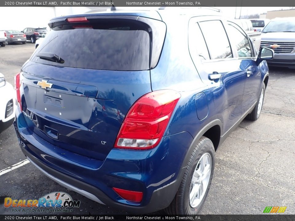 2020 Chevrolet Trax LT AWD Pacific Blue Metallic / Jet Black Photo #5