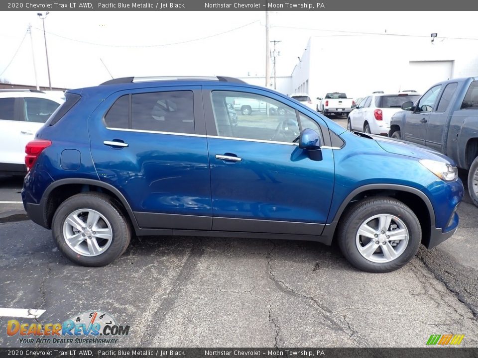 2020 Chevrolet Trax LT AWD Pacific Blue Metallic / Jet Black Photo #6