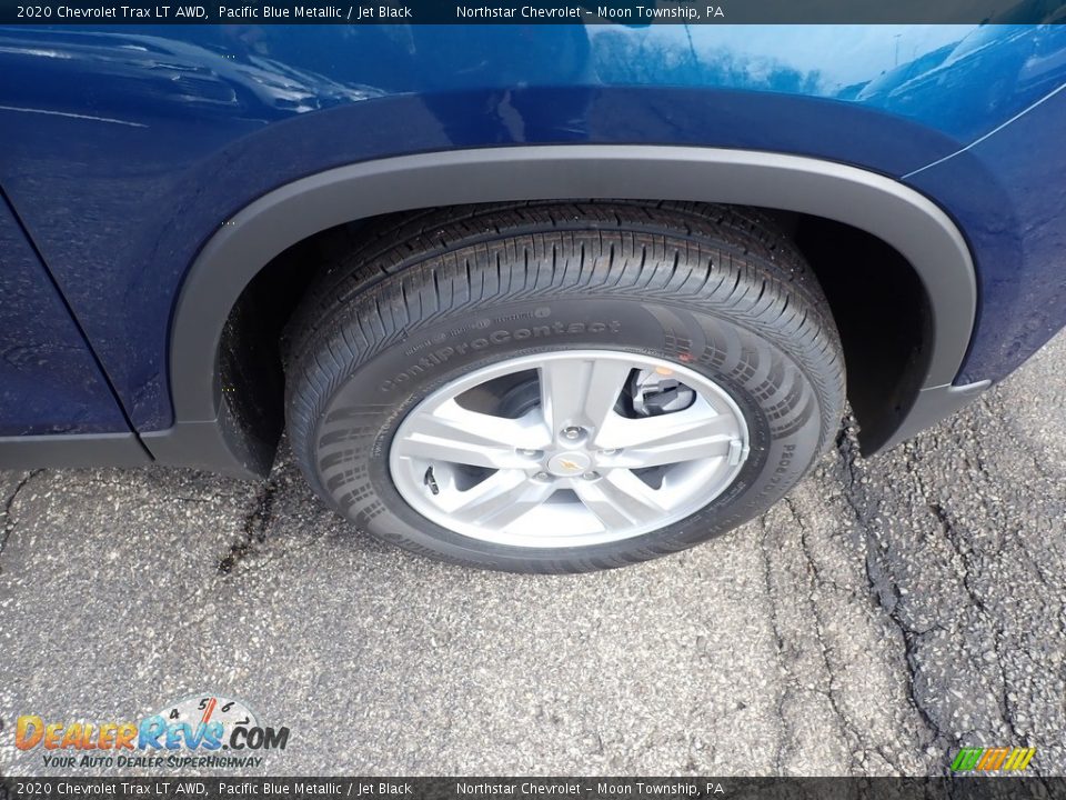2020 Chevrolet Trax LT AWD Pacific Blue Metallic / Jet Black Photo #8