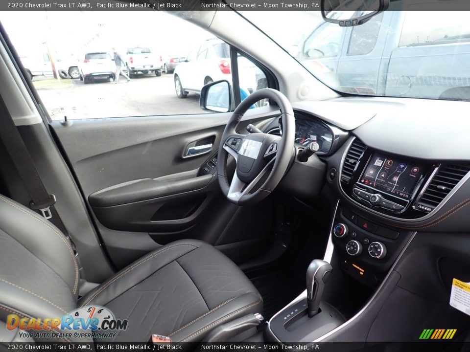 2020 Chevrolet Trax LT AWD Pacific Blue Metallic / Jet Black Photo #10