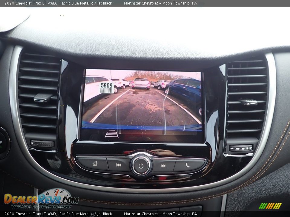 2020 Chevrolet Trax LT AWD Pacific Blue Metallic / Jet Black Photo #17