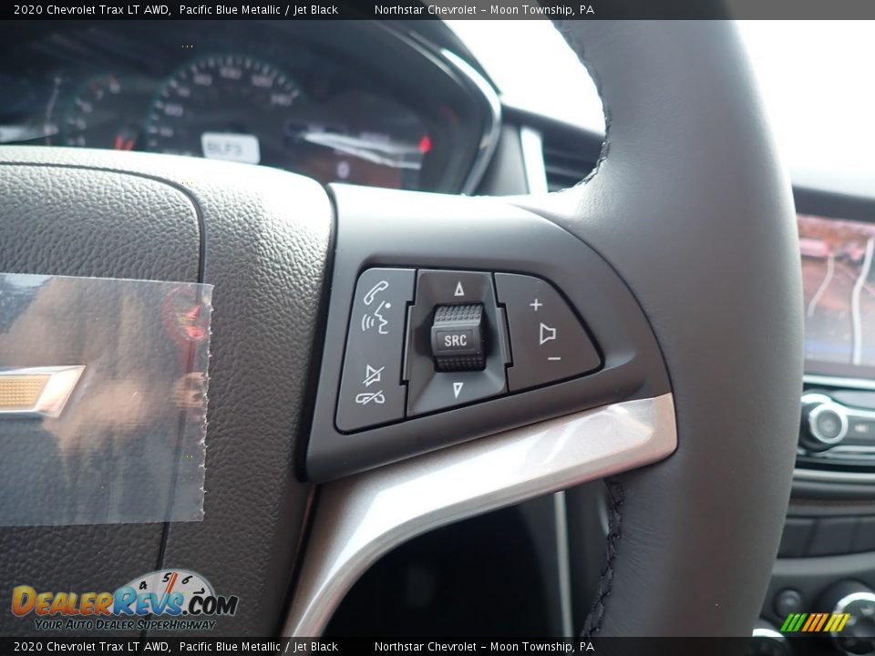 2020 Chevrolet Trax LT AWD Pacific Blue Metallic / Jet Black Photo #18