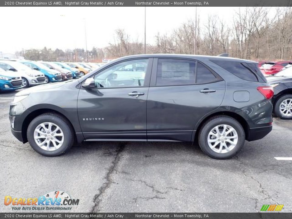 2020 Chevrolet Equinox LS AWD Nightfall Gray Metallic / Ash Gray Photo #2