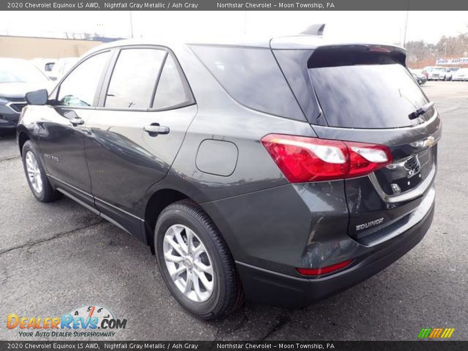 2020 Chevrolet Equinox LS AWD Nightfall Gray Metallic / Ash Gray Photo #3