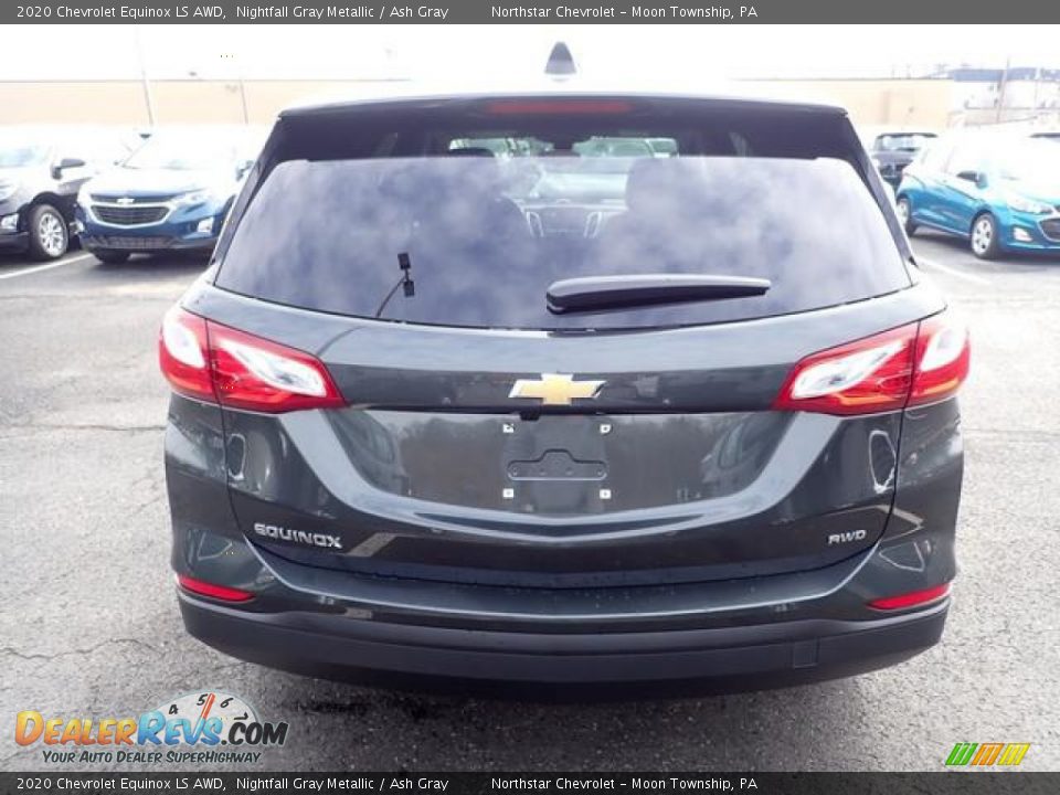 2020 Chevrolet Equinox LS AWD Nightfall Gray Metallic / Ash Gray Photo #4