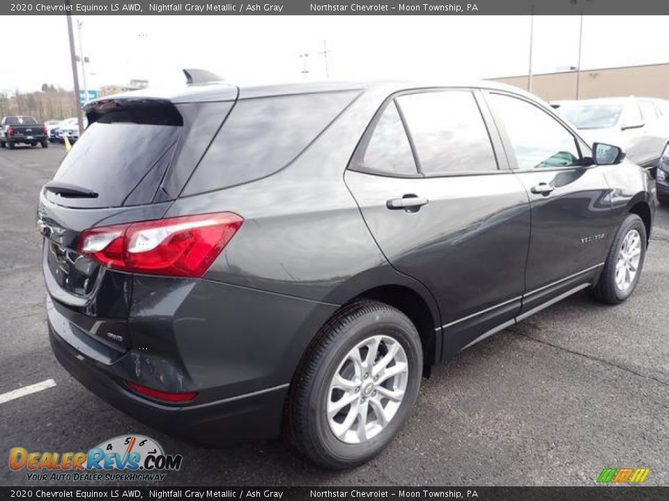 2020 Chevrolet Equinox LS AWD Nightfall Gray Metallic / Ash Gray Photo #5