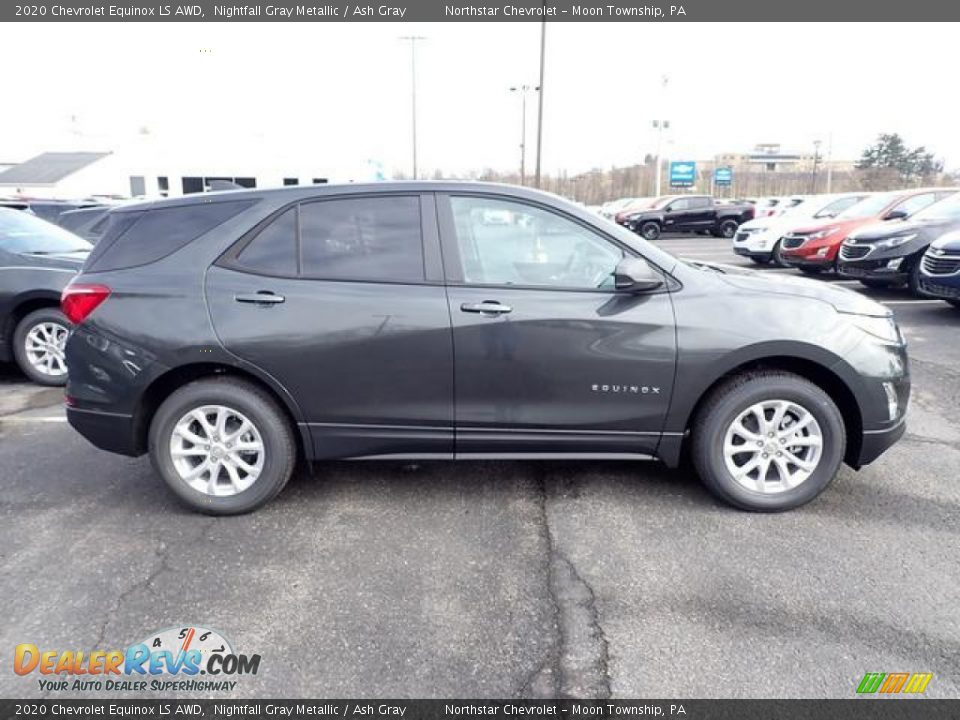 2020 Chevrolet Equinox LS AWD Nightfall Gray Metallic / Ash Gray Photo #6