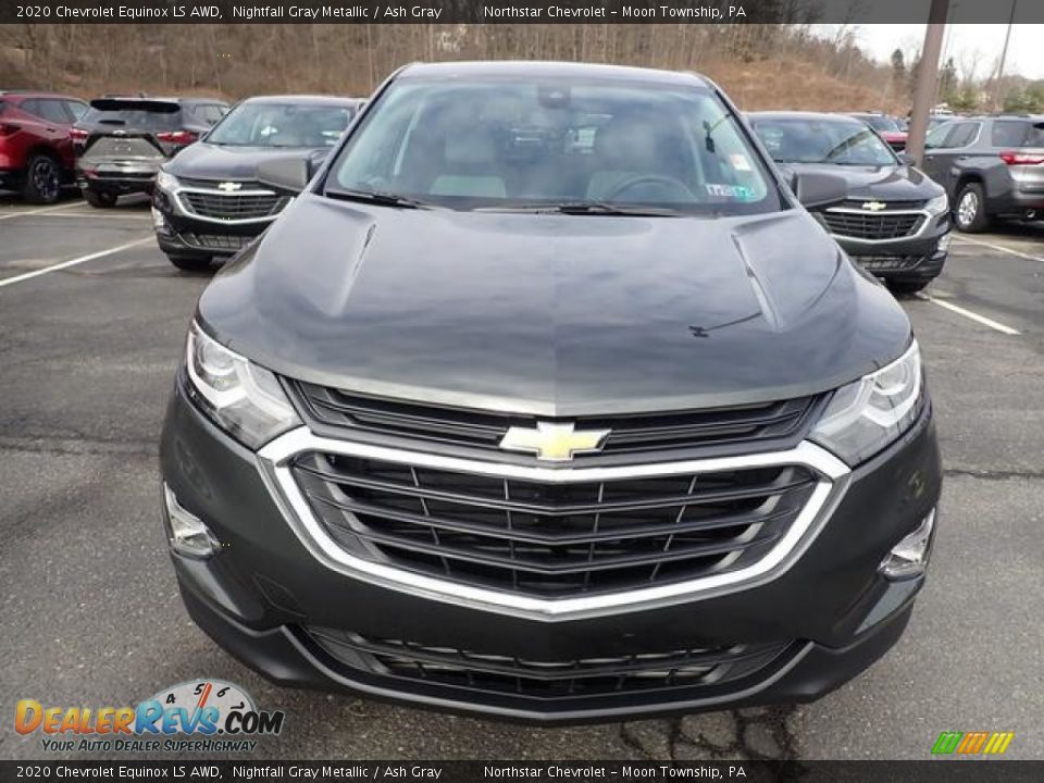 2020 Chevrolet Equinox LS AWD Nightfall Gray Metallic / Ash Gray Photo #8