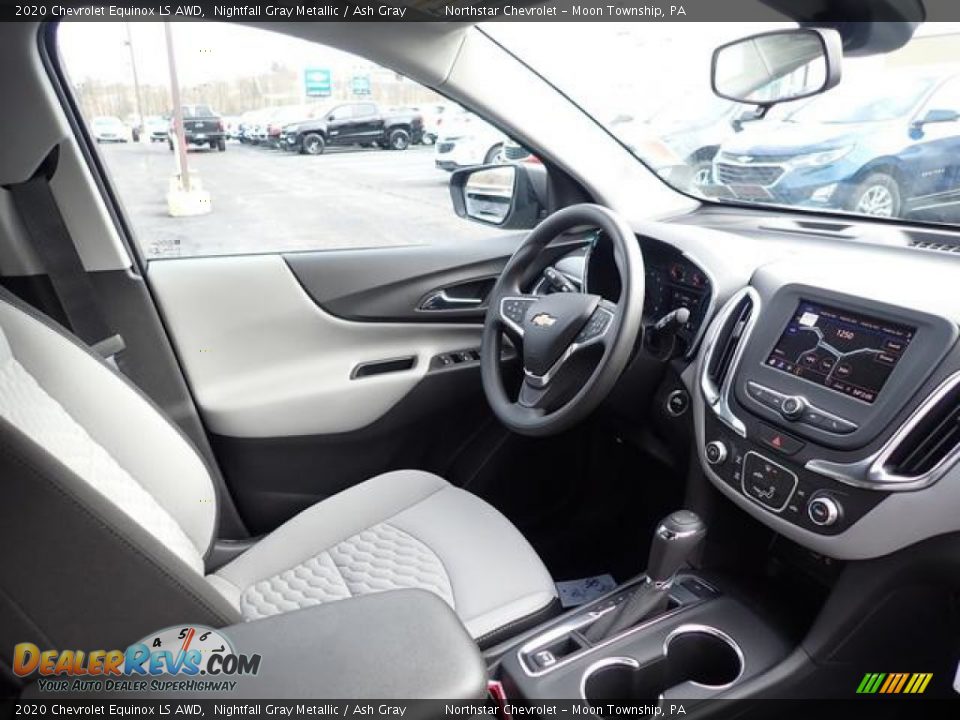 2020 Chevrolet Equinox LS AWD Nightfall Gray Metallic / Ash Gray Photo #11