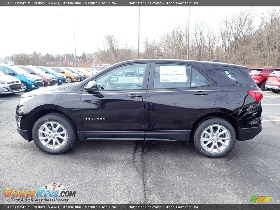 2020 Chevrolet Equinox LS AWD Mosaic Black Metallic / Ash Gray Photo #2