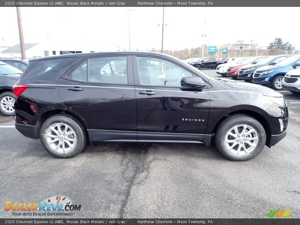 2020 Chevrolet Equinox LS AWD Mosaic Black Metallic / Ash Gray Photo #6