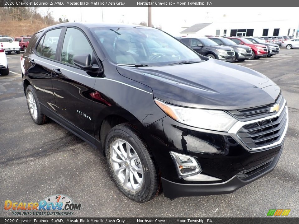 2020 Chevrolet Equinox LS AWD Mosaic Black Metallic / Ash Gray Photo #7