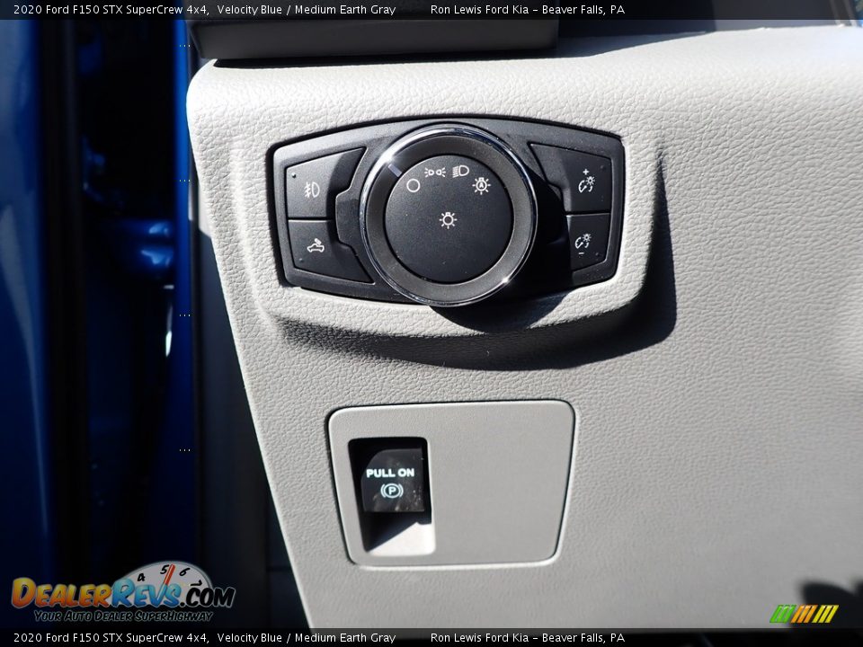 2020 Ford F150 STX SuperCrew 4x4 Velocity Blue / Medium Earth Gray Photo #11
