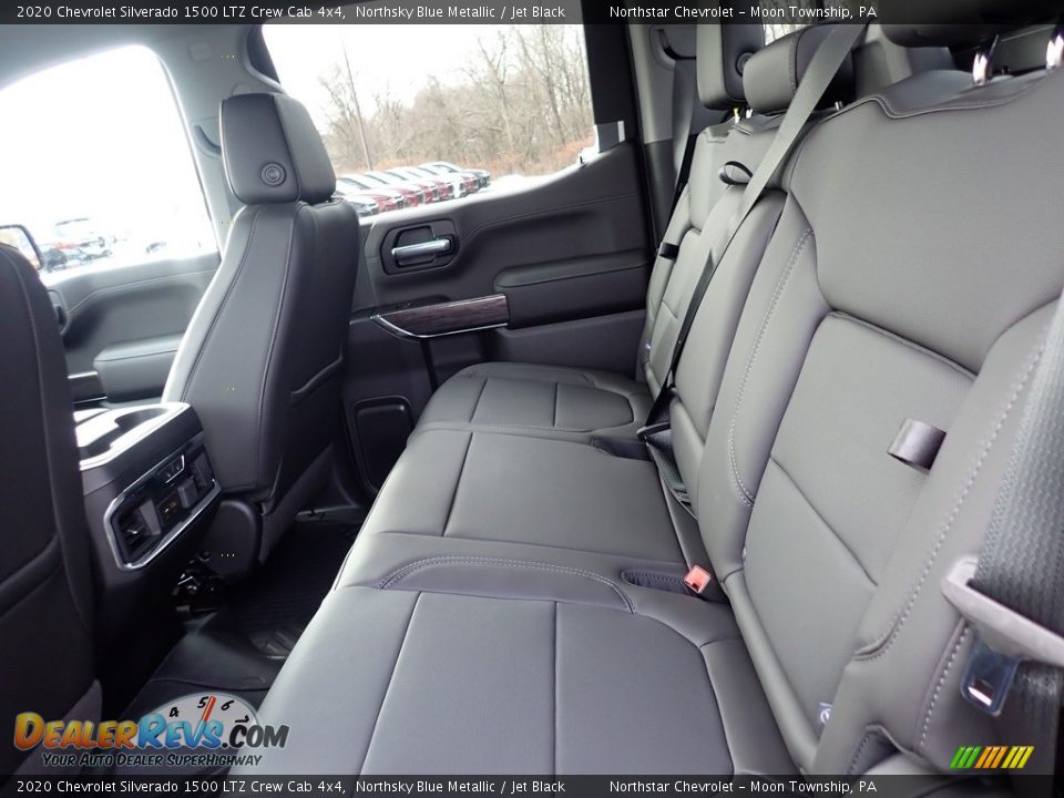 2020 Chevrolet Silverado 1500 LTZ Crew Cab 4x4 Northsky Blue Metallic / Jet Black Photo #12
