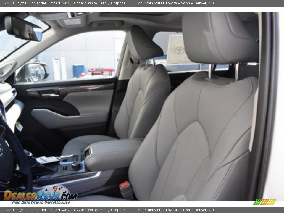 2020 Toyota Highlander Limited AWD Blizzard White Pearl / Graphite Photo #6