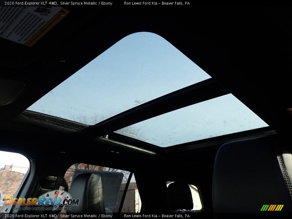 2020 Ford Explorer XLT 4WD Silver Spruce Metallic / Ebony Photo #12