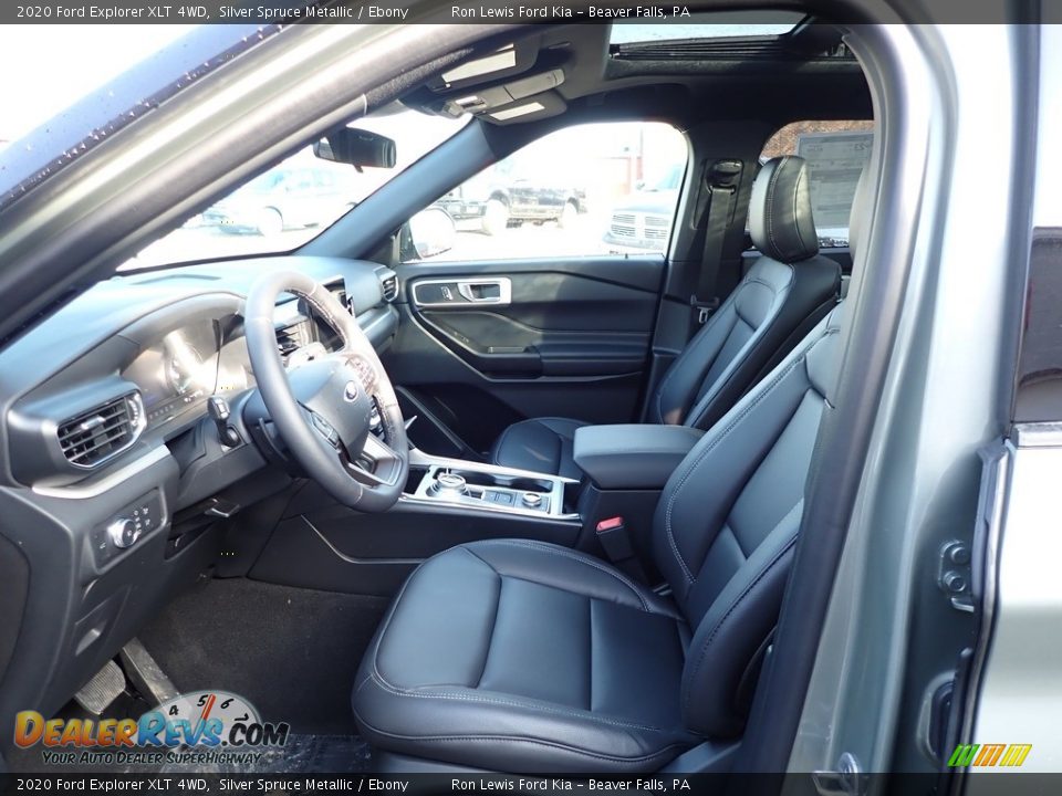 Front Seat of 2020 Ford Explorer XLT 4WD Photo #13