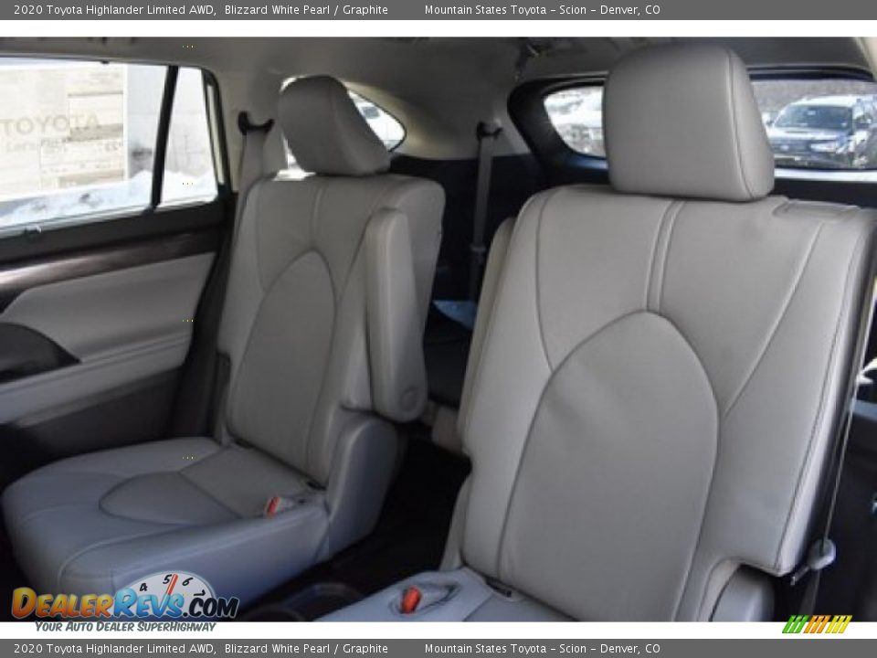 2020 Toyota Highlander Limited AWD Blizzard White Pearl / Graphite Photo #10