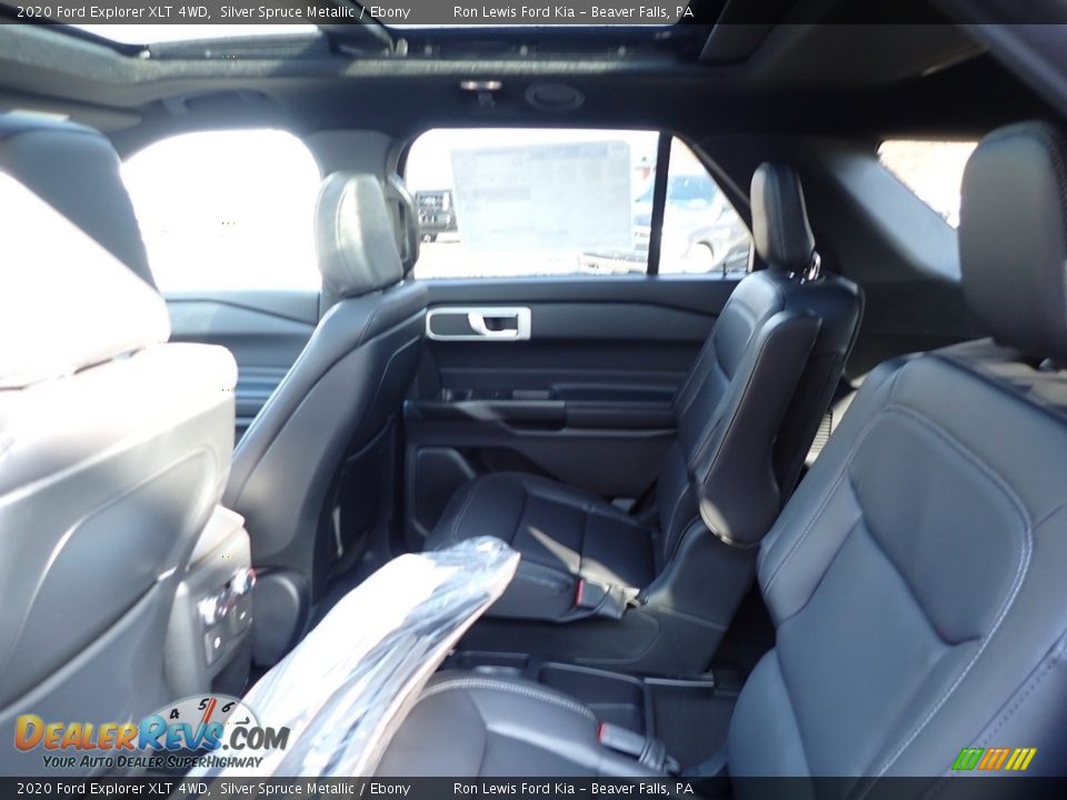 2020 Ford Explorer XLT 4WD Silver Spruce Metallic / Ebony Photo #14