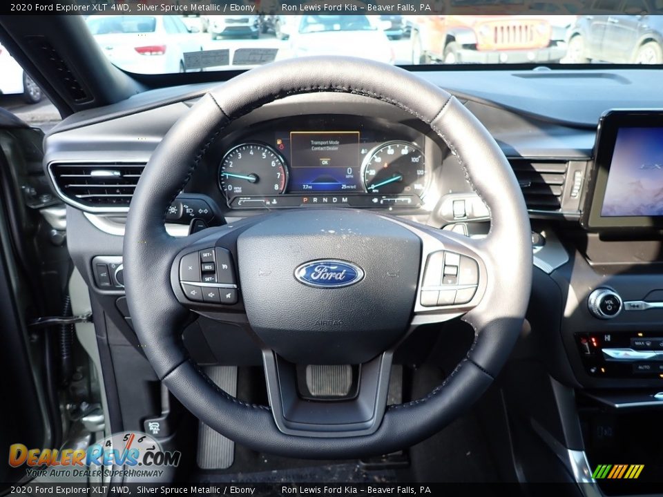 2020 Ford Explorer XLT 4WD Steering Wheel Photo #18