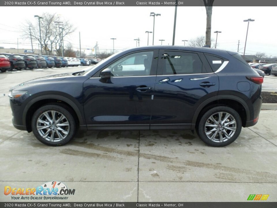 Deep Crystal Blue Mica 2020 Mazda CX-5 Grand Touring AWD Photo #4