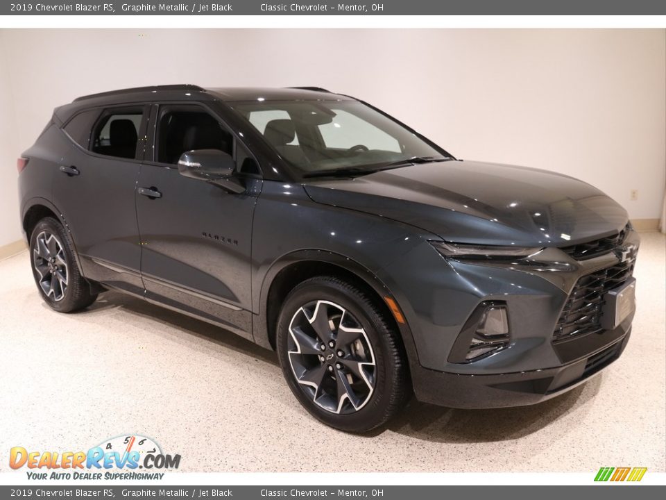 2019 Chevrolet Blazer RS Graphite Metallic / Jet Black Photo #1