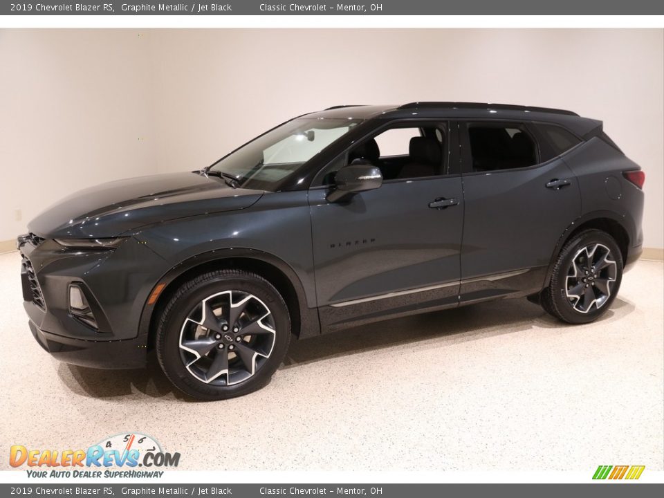 2019 Chevrolet Blazer RS Graphite Metallic / Jet Black Photo #3