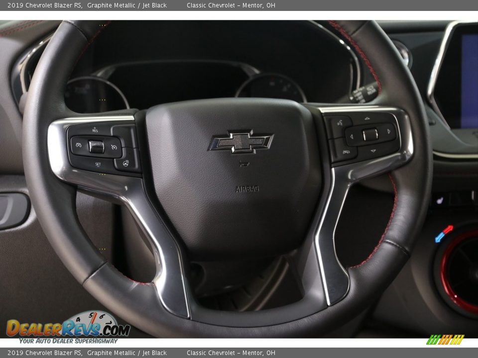 2019 Chevrolet Blazer RS Graphite Metallic / Jet Black Photo #7