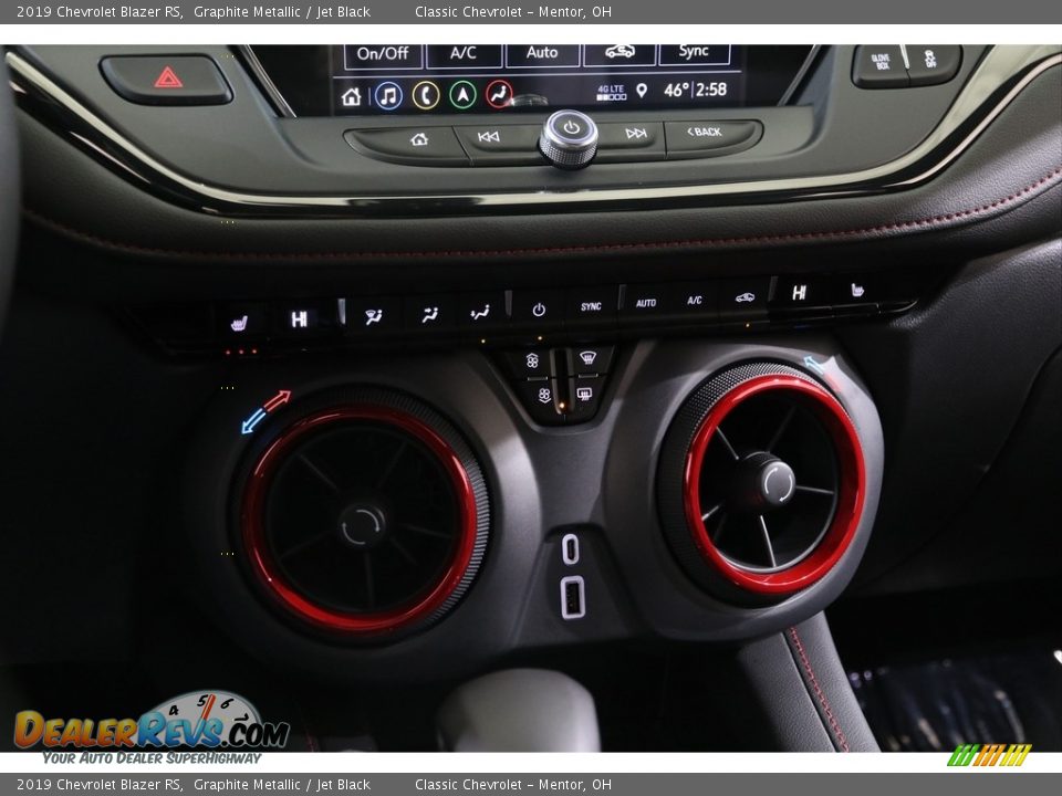 2019 Chevrolet Blazer RS Graphite Metallic / Jet Black Photo #14