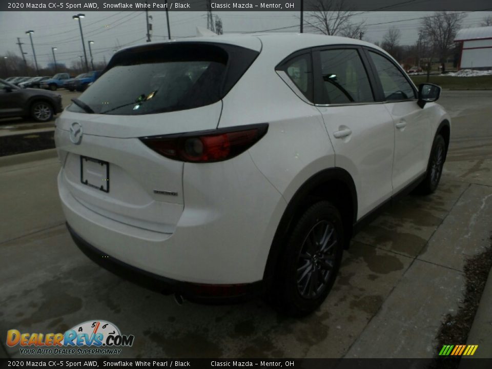 2020 Mazda CX-5 Sport AWD Snowflake White Pearl / Black Photo #7