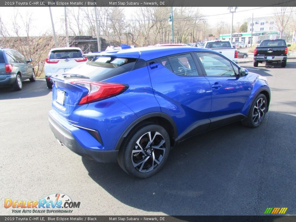 2019 Toyota C-HR LE Blue Eclipse Metallic / Black Photo #6