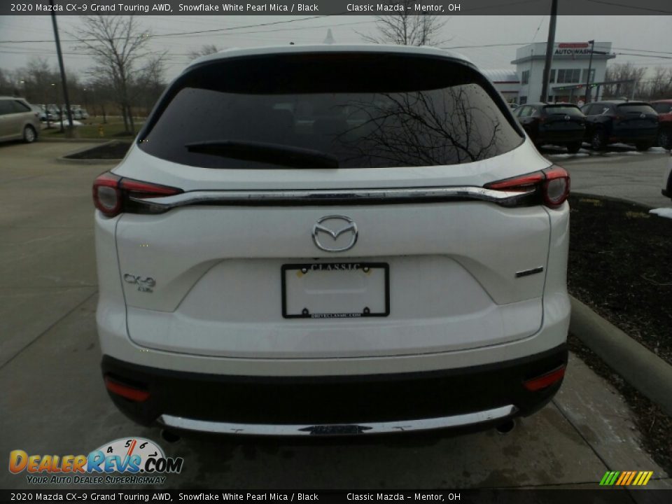 2020 Mazda CX-9 Grand Touring AWD Snowflake White Pearl Mica / Black Photo #6