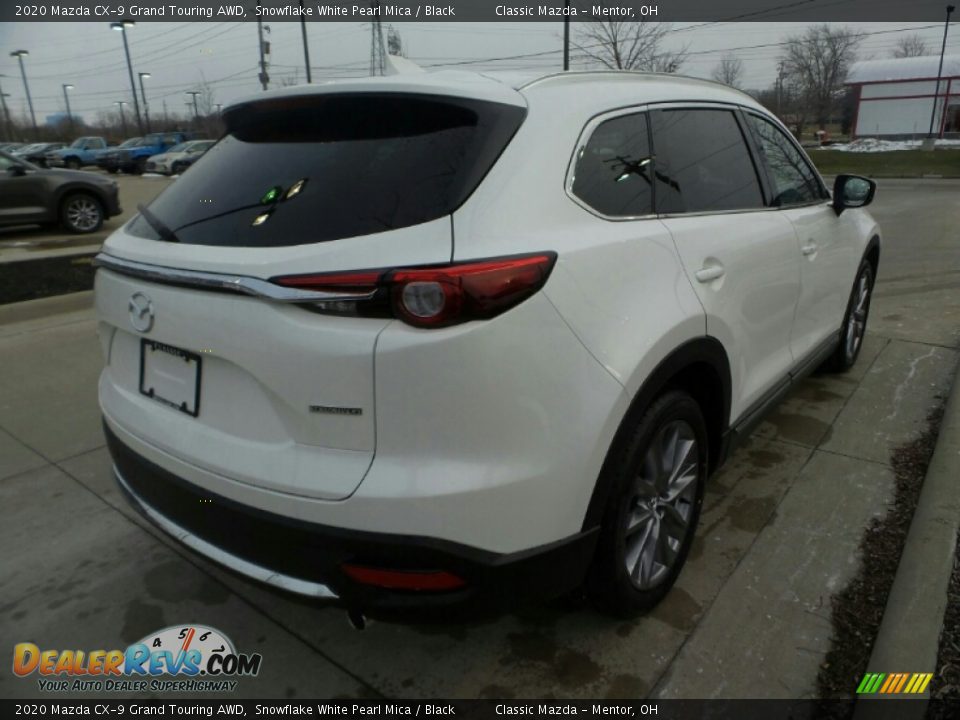 2020 Mazda CX-9 Grand Touring AWD Snowflake White Pearl Mica / Black Photo #7