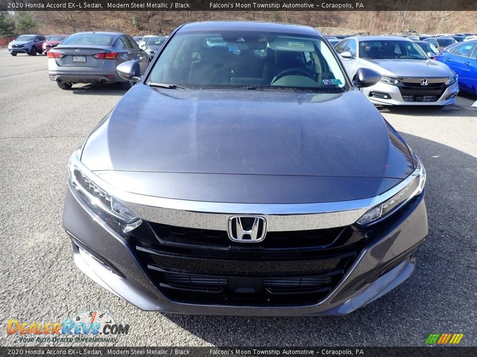 2020 Honda Accord EX-L Sedan Modern Steel Metallic / Black Photo #6